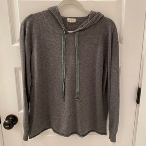 Heathered grey pullover